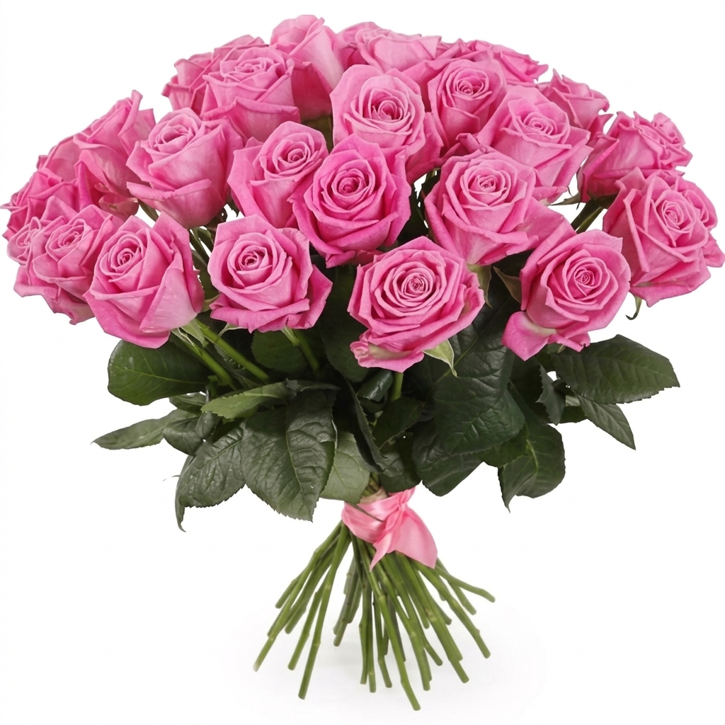 Roses Bouquet Rose 50cm