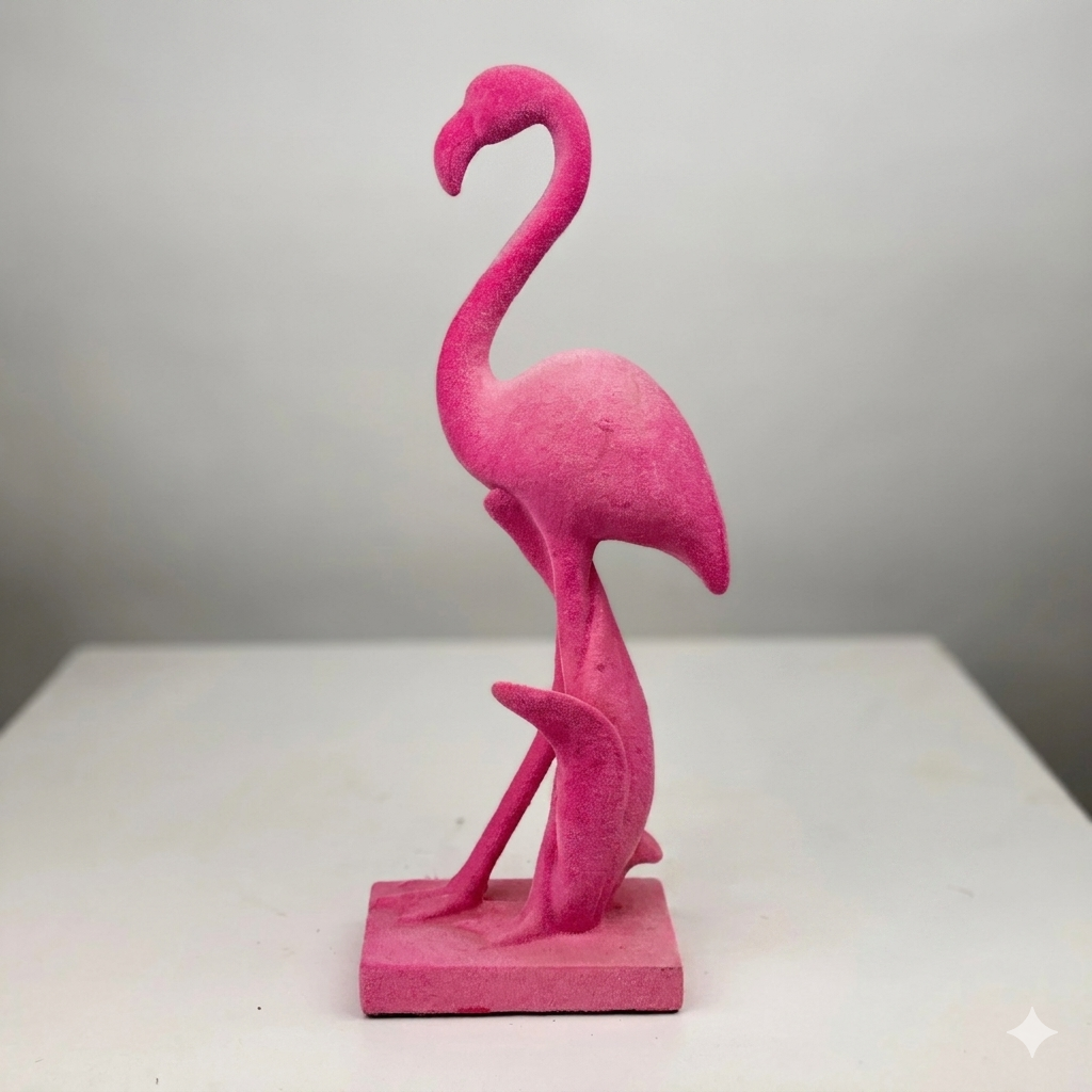 Flamingo Statuette